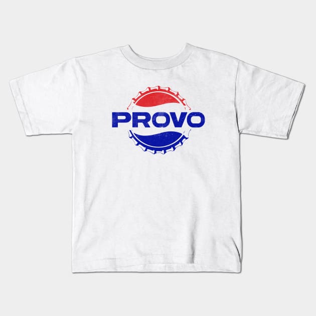 Provo, Utah Kids T-Shirt by LocalZonly